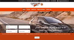 Desktop Screenshot of garciautodelvalles.com